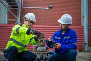 Plumbers and inspectors discuss replacing high pressure drain valves.