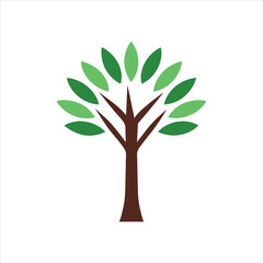 Tree Silhouette Logo Clip Art