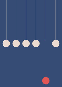 Balls on strings