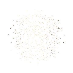 Gold Splatter