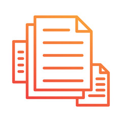 Obraz premium Document Icon