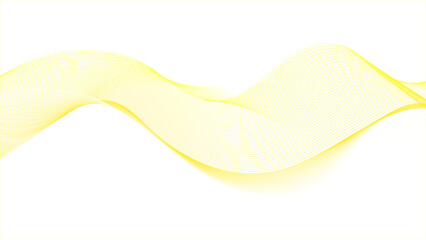 Abstract flowing wave of light and energy