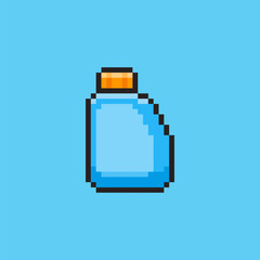 Pixel art Detergent Bottle game asset design