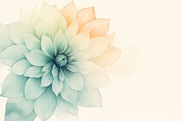 Obraz premium Delicate, pastel-hued flower arrangement.