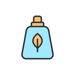 Detergent colored icons, minimalist vector illustration ,simple transparent graphic element .Isolated on white background