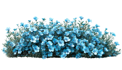 blue abstract background isolated on transparent background