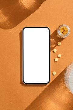 Medical concept phone mockup