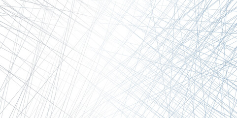 Fototapeta premium Abstract luxury Silver geometric random chaotic lines with many squares and triangles shape background. Modern design with white transparent material in triangle diamond and squares shapes in random.