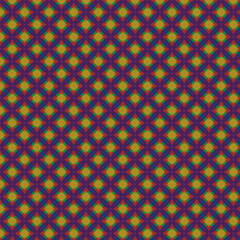 Vibrant Rainbow Geometric Pattern Seamless Colorful Design Textile Print Background Art Bold Style  