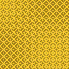 Golden Geometric Pattern Seamless Texture Background Design Elegant Yellow Square Repeat art style  