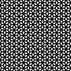 Geometric Black White Seamless Pattern Design Modern Abstract Background Texture Repeat art style   