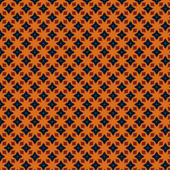 Geometric Seamless Pattern Orange Blue Design Textile Background Repeat art style decor print image 