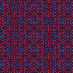 Red Blue Geometric Pattern Seamless Texture Background Design Repeat art style decor print image    
