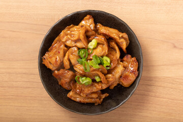 鶏ハラミ　ピリ辛焼き