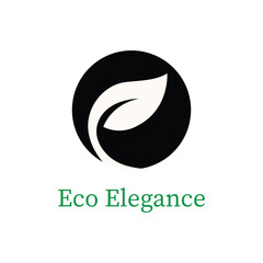 Eco Elegance Logo - Nature-Inspired Branding