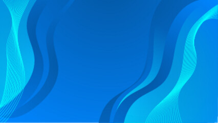 Abstract blue waves and lines a dynamic and modern design suitable for web backgrounds, print media, and digital art projects.