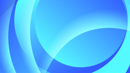 Blue and turquoise overlapping circles with a modern and abstract design, suitable for backgrounds, prints, branding, and digital art projects.