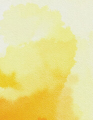 Yellow watercolor background, Abstract yellow watercolor background, Abstract paint gradient, Beautiful yellow Watercolor Background, yellow watercolour paper texture background
