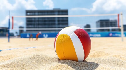 Beach Volleyball: Sun, Sand, and Sport - Summer vibes
