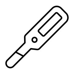 thermometer lineal icon