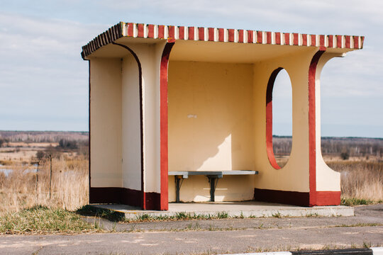 Bus stop.