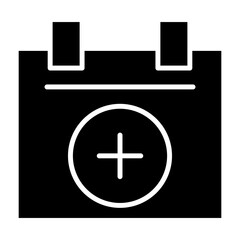 schedule glyph icon