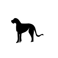 dog silhouette icon