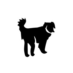 dog silhouette icon