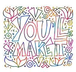You’ll make it quote illustration