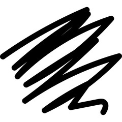 Blank Line Scribble