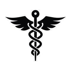 Medical logo on white background
