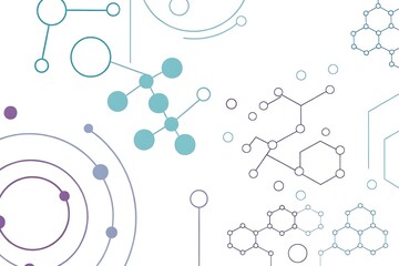 Abstract Network Connections and Molecular Structures Background