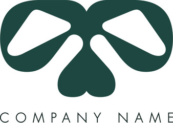 Creative Abstract Initial Letter PP Logo Design