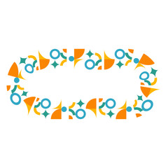 Geometric Modern Frame Shape