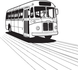 bus vector illustration