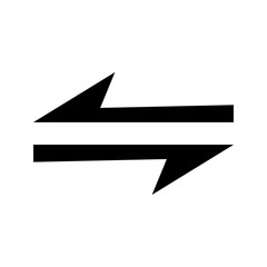 right left arrow sign