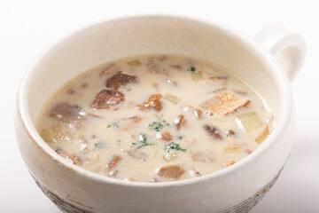 ポルチーニ茸のスープ