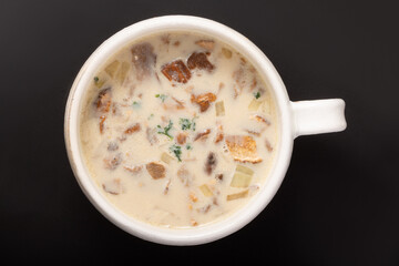 ポルチーニ茸のスープ