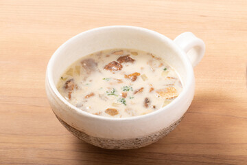 ポルチーニ茸のスープ