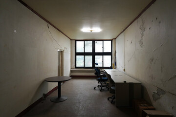 Various views of streets and buildings in a South Korean city.