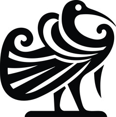 Stylized Wisdom Bird