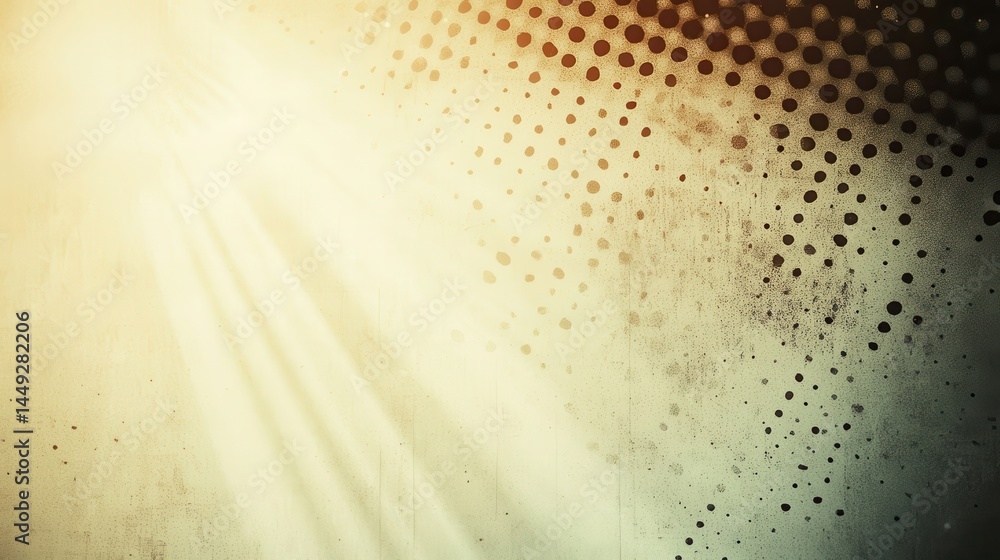 Poster abstract design with light and texture