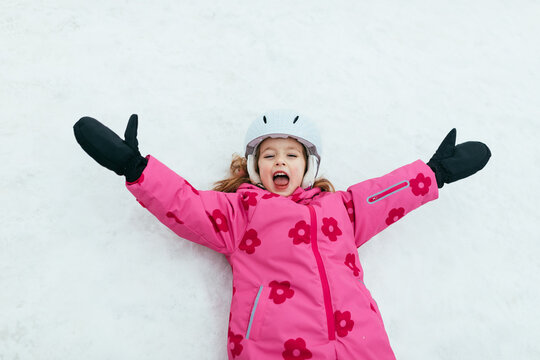 Little Girl on the Snow