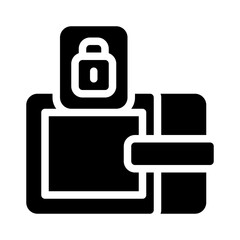 security glyph icon