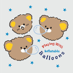 design animals baby cartoon vector illustration