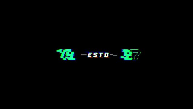 Modern Glitch Title 08