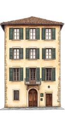 Obraz premium facade of an old building