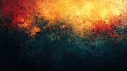 Abstract fiery landscape (27)