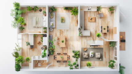 3LDK Japanese apartment floor plan