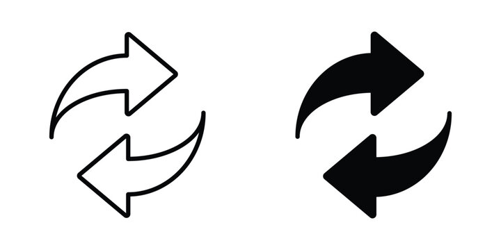 swap icon vector. switch icon. swap icon with two arrows. exchange arrow icons. two arrows in opposite directions symbol. interchange vector icon. circulation icon. transfer icon. vector illustration 